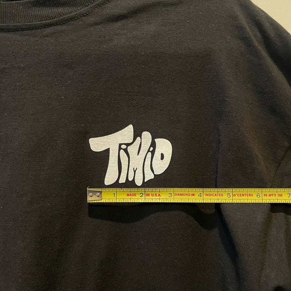 Timid Long Sleeve Shirt - Black NWOT - Picture 2 of 6